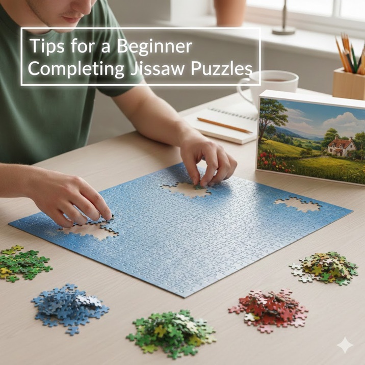 Tips for Beginner Completing Jigsaw Puzzles